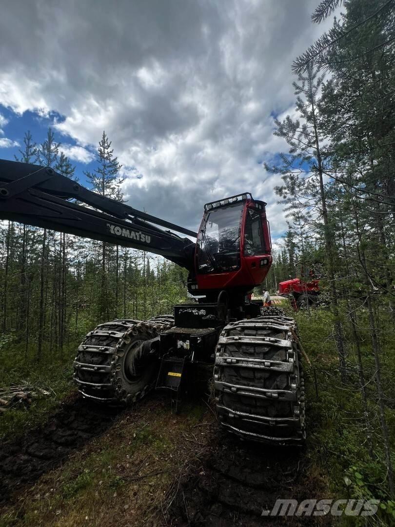 Komatsu 901 XC Miško technika (Harvesteriai)
