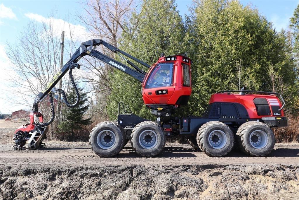 Komatsu 931XC Miško technika (Harvesteriai)