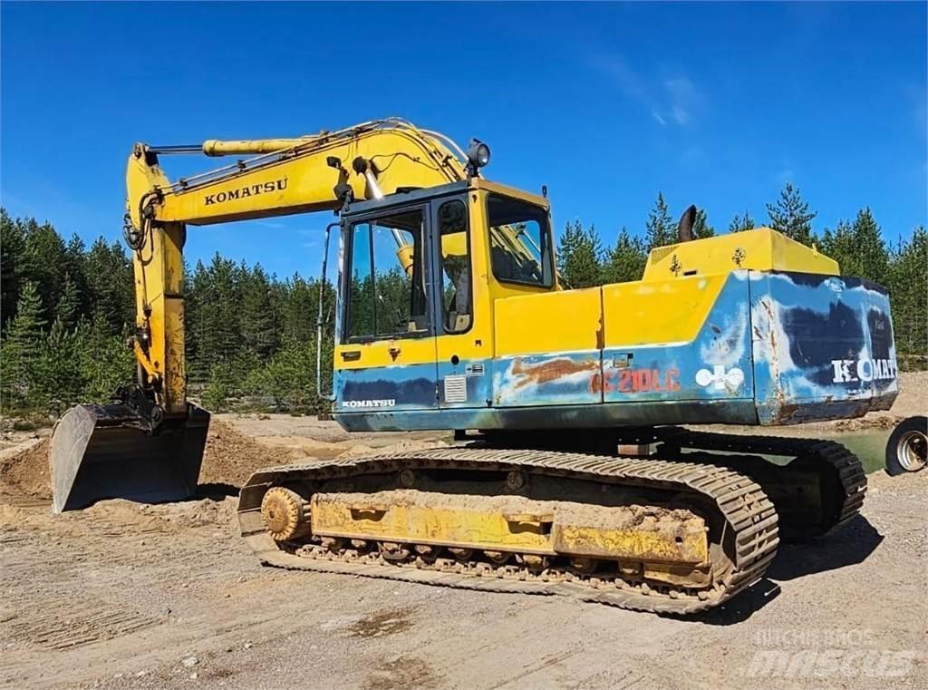 Komatsu PC210LC-3 Vikšriniai ekskavatoriai