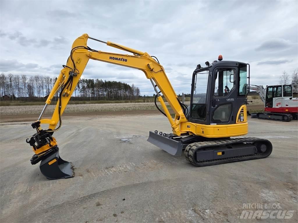 Komatsu PC50MR-2 Mini ekskavatoriai < 7 t