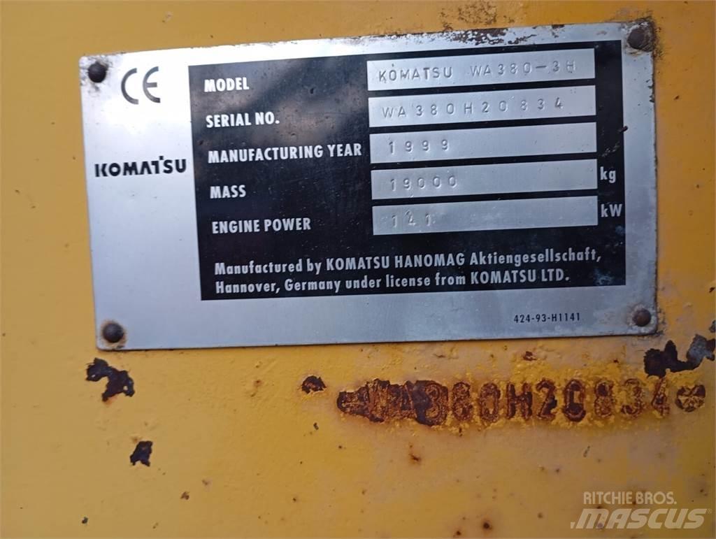 Komatsu WA 380-3H Naudoti ratiniai krautuvai