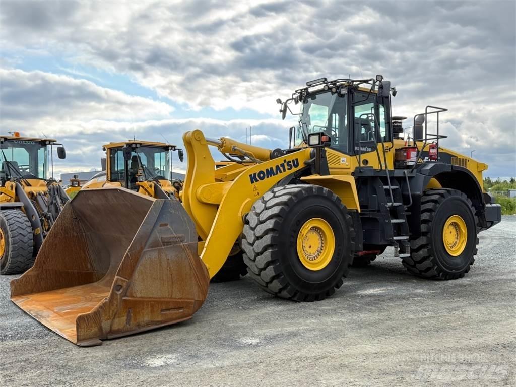 Komatsu WA500-7 Naudoti ratiniai krautuvai