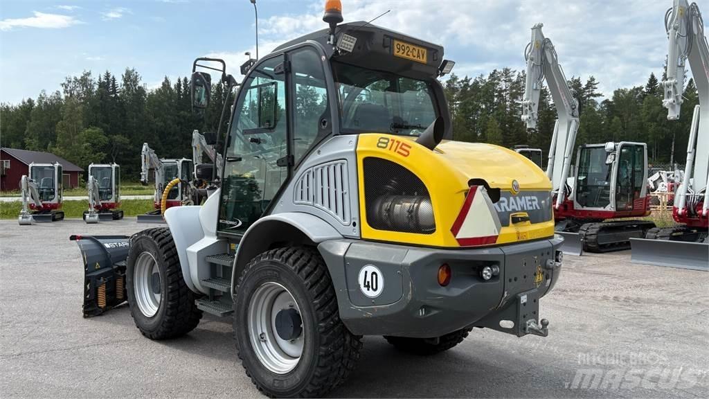 Kramer 8115 Naudoti ratiniai krautuvai