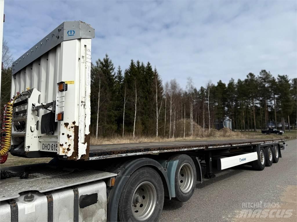 Krone Avolava Bortinių sunkvežimių priekabos su nuleidžiamais bortais