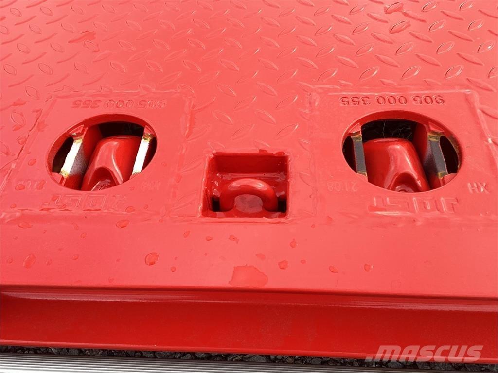 KRT trailer Platformos / Pakrovimas iš šono