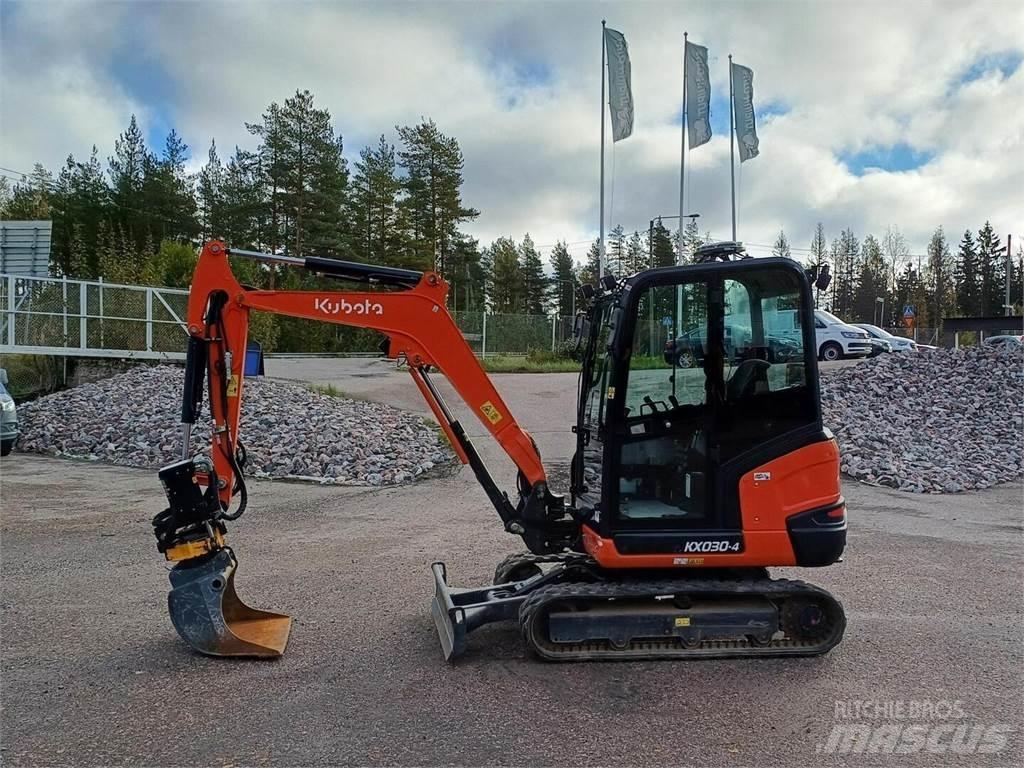 Kubota KX 030-4 Mini ekskavatoriai < 7 t