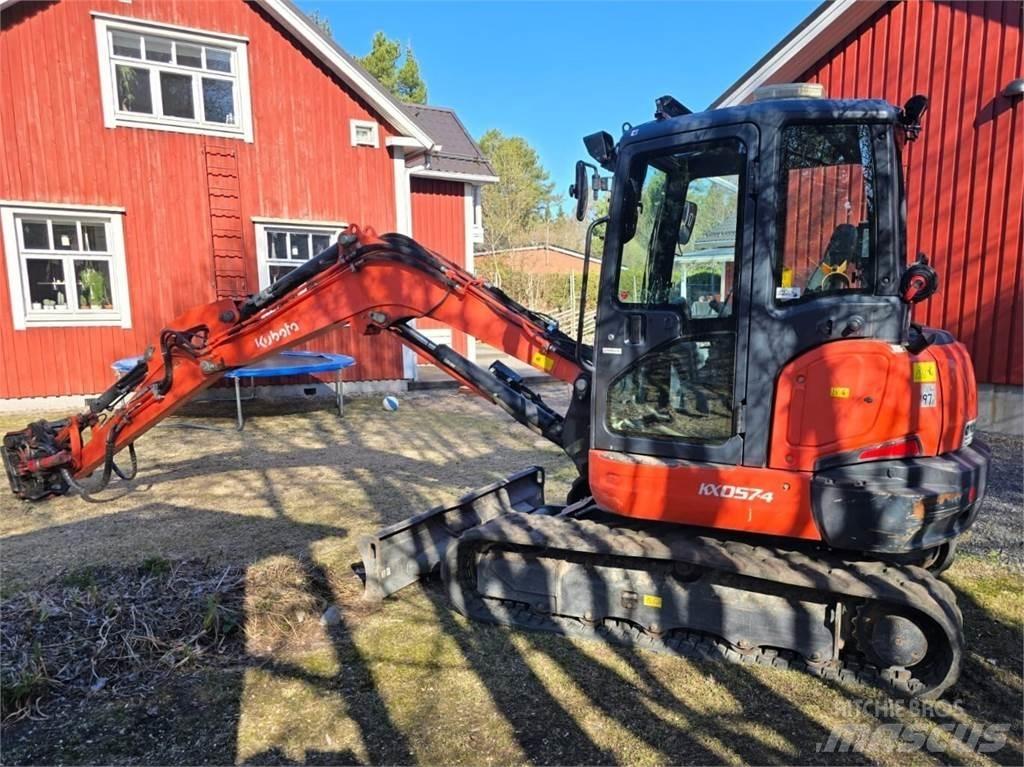 Kubota KX 057-4 Vikšriniai ekskavatoriai