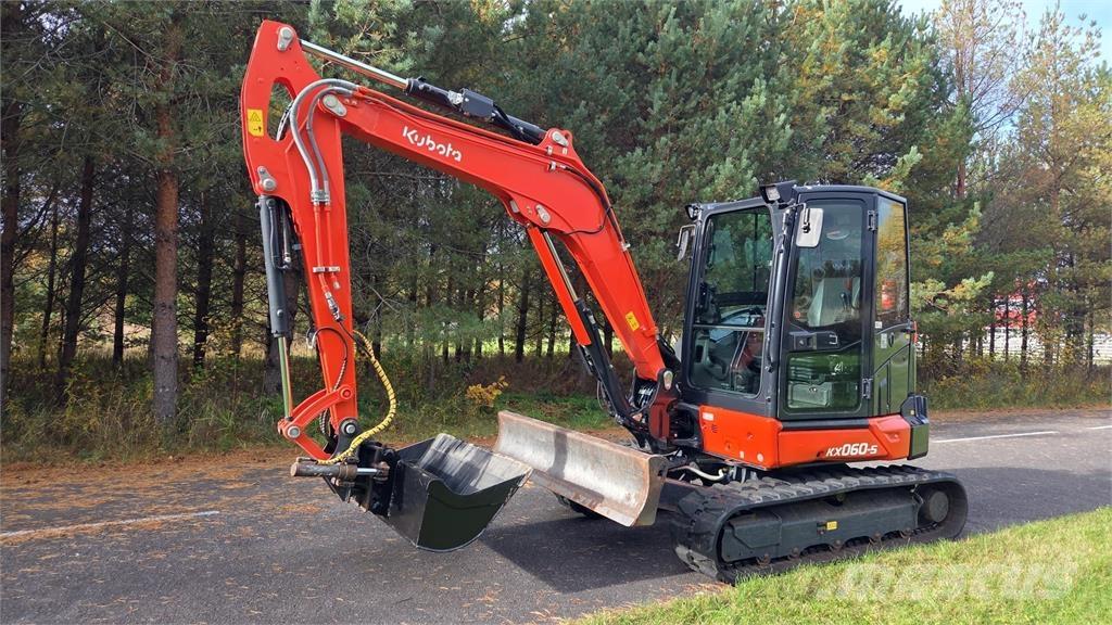 Kubota KX060-5 Mini ekskavatoriai < 7 t