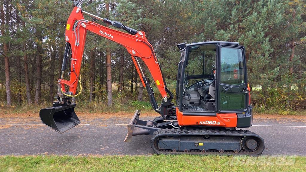 Kubota KX060-5 Mini ekskavatoriai < 7 t