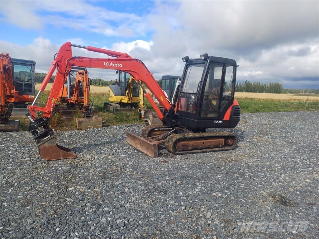 Kubota Kx121-2 Mini ekskavatoriai < 7 t