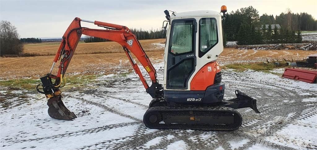 Kubota U25-3 Mini ekskavatoriai < 7 t