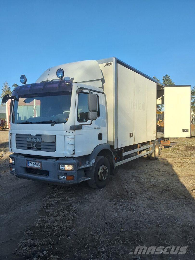 MAN Tgm 15.240 Sunkvežimiai su dengtu kėbulu