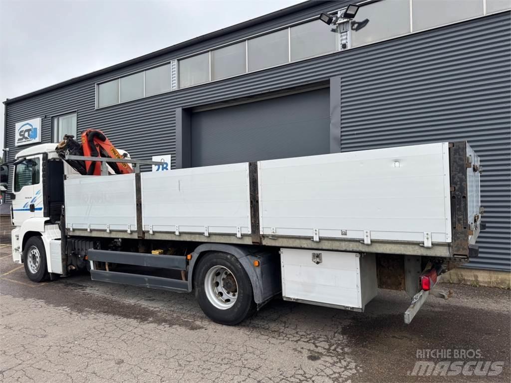 MAN TGS 18.320 Automobiliniai kranai