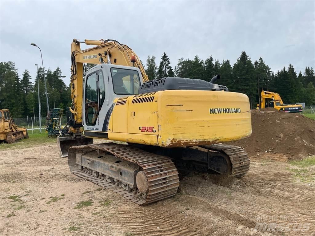 New Holland E215B Vikšriniai ekskavatoriai