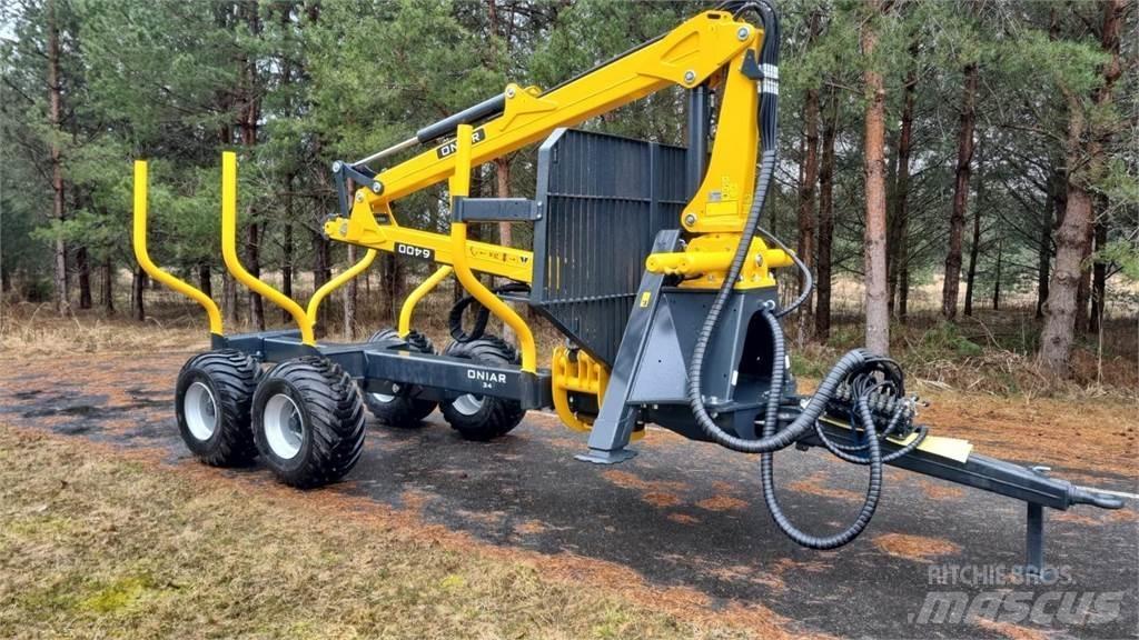Oniar 6400 + 34 Miškovežių priekabos
