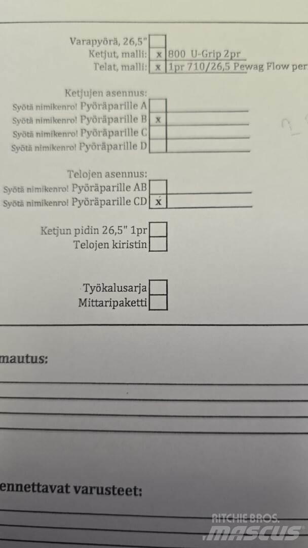 Ponsse Buffalo Naudoti miškovežiai (Forvarderiai)