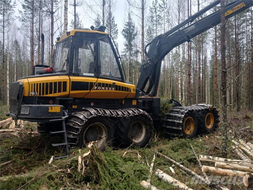 Ponsse Fox Miško technika (Harvesteriai)