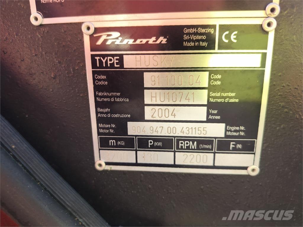 Prinoth Husky Aplinkos tvarkymas - Kita