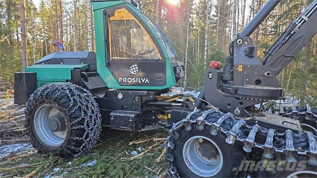 ProSilva S3. Miško technika (Harvesteriai)