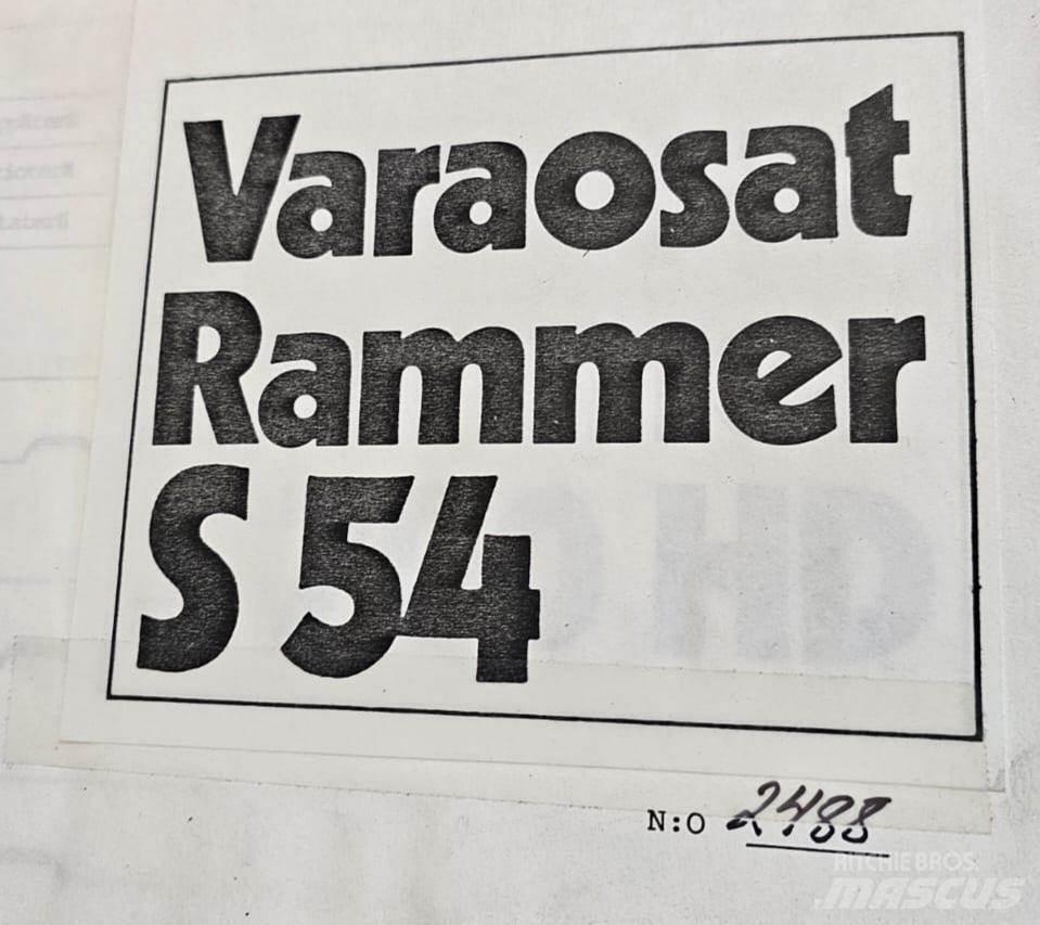 Rammer S54 Hidrauliniai kūjai / Trupintuvai