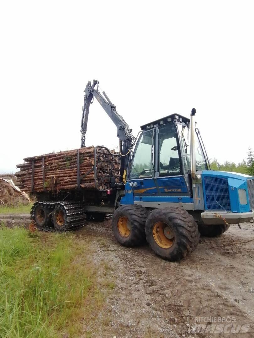 Rottne F10 Naudoti miškovežiai (Forvarderiai)