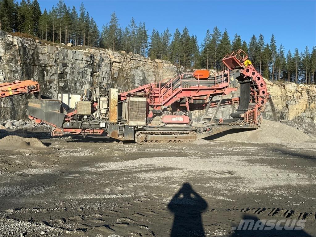 Sandvik WH440e Trupintuvai