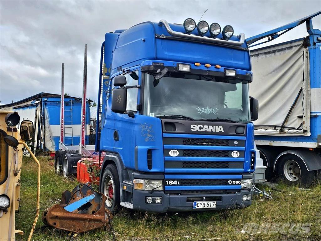 Scania 164L 6x2 Miškovežių vilkikai