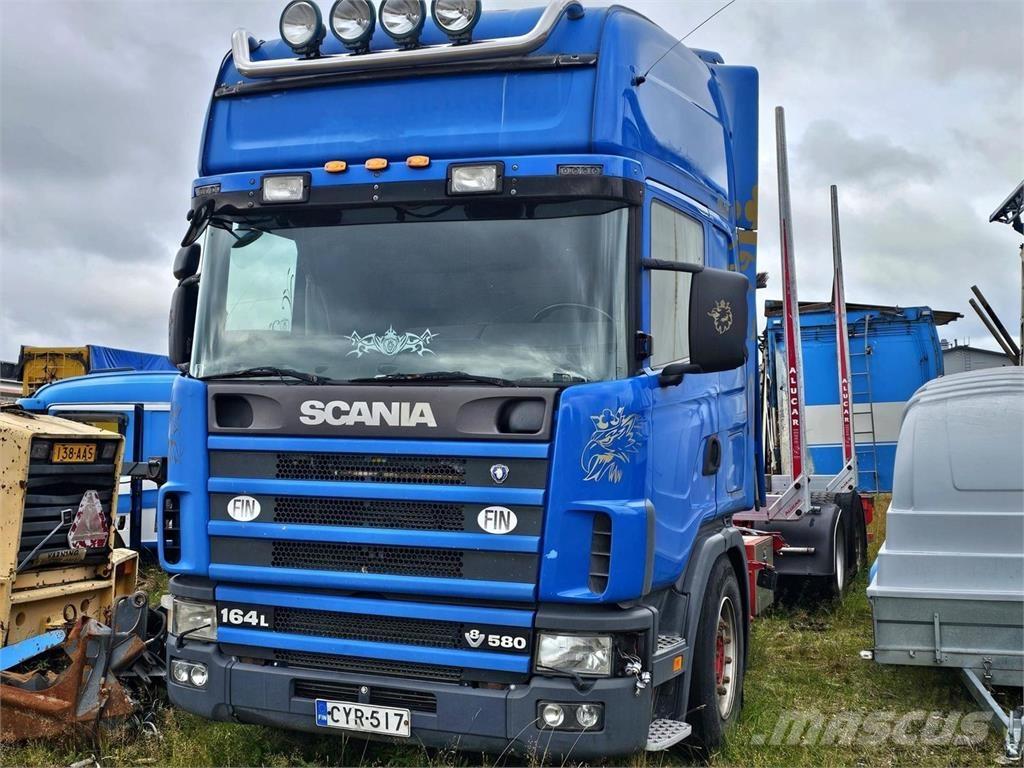 Scania 164L 6x2 Miškovežių vilkikai