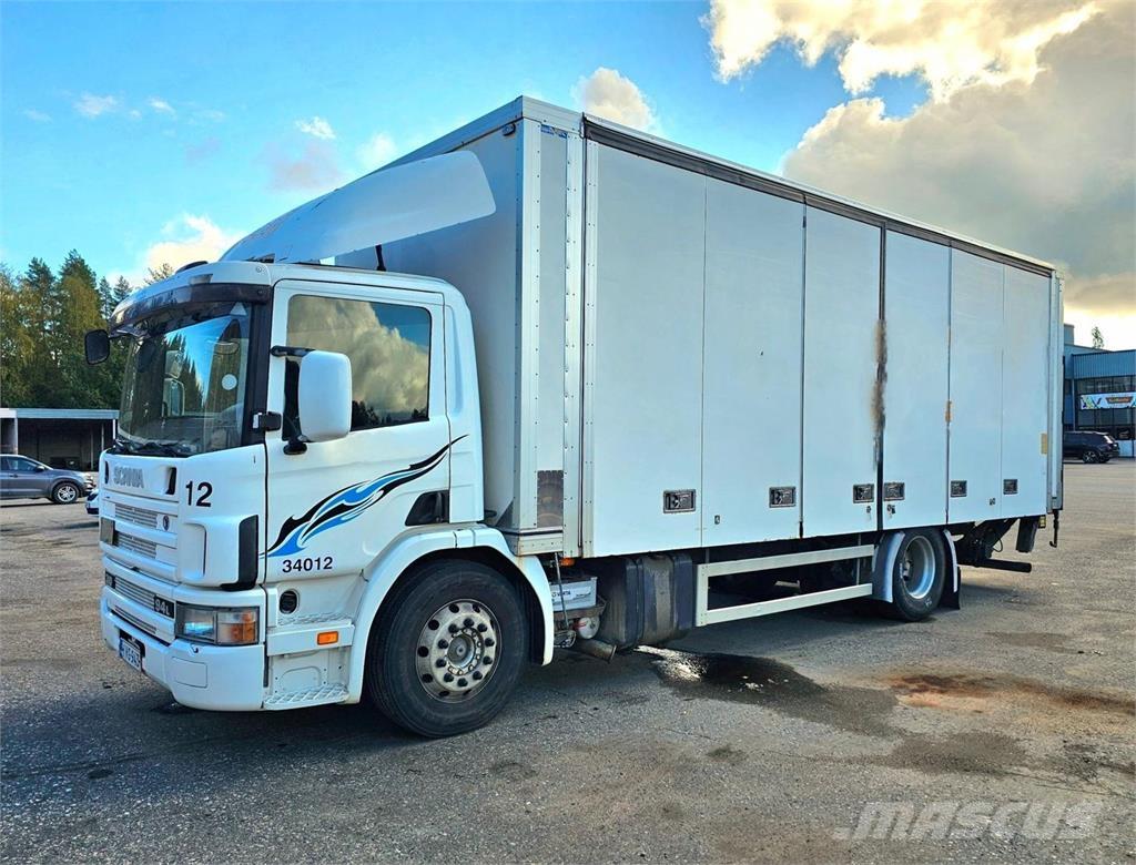 Scania 94L 4X2 Sunkvežimiai su dengtu kėbulu
