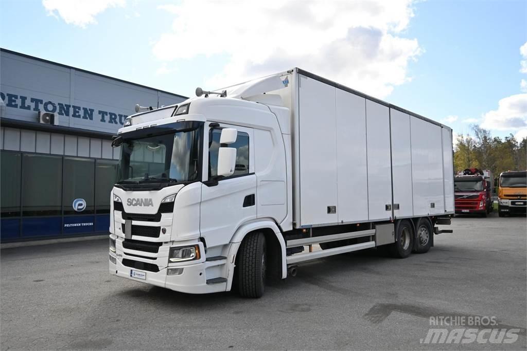 Scania G410 6X2 Sunkvežimiai su dengtu kėbulu