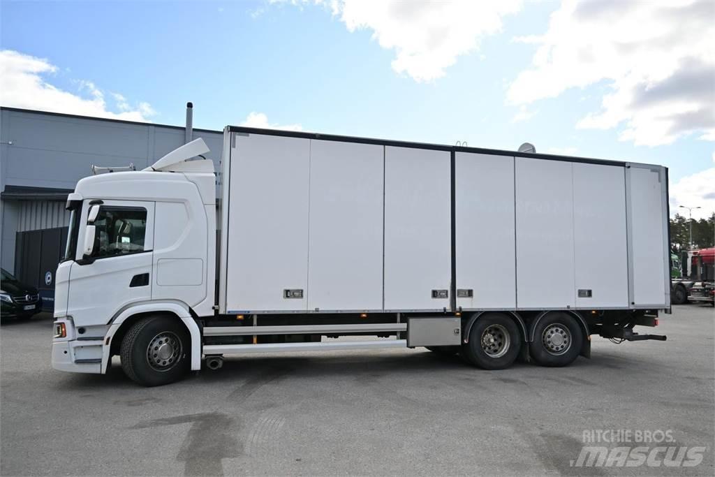 Scania G410 6X2 Sunkvežimiai su dengtu kėbulu