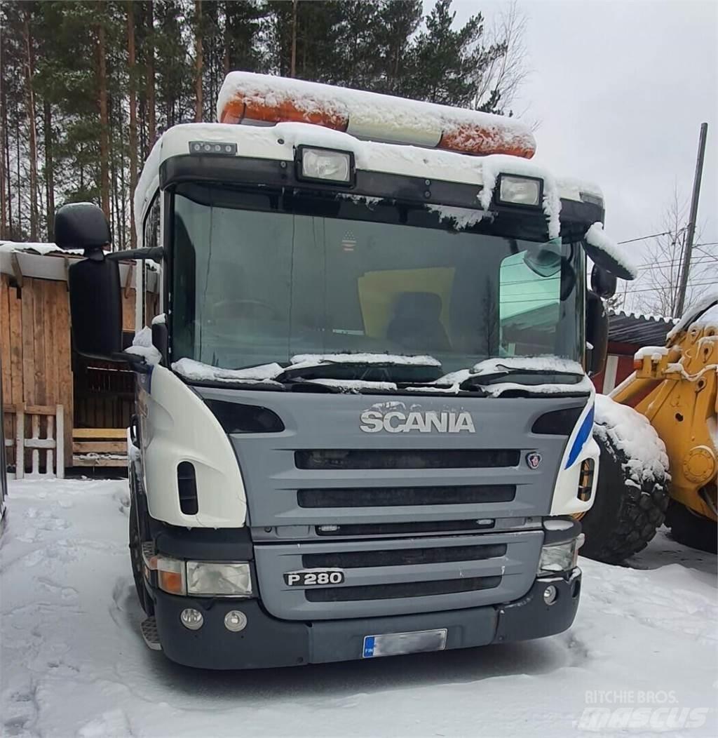 Scania P 280 Sunkvežimiai su keliamuoju kabliu