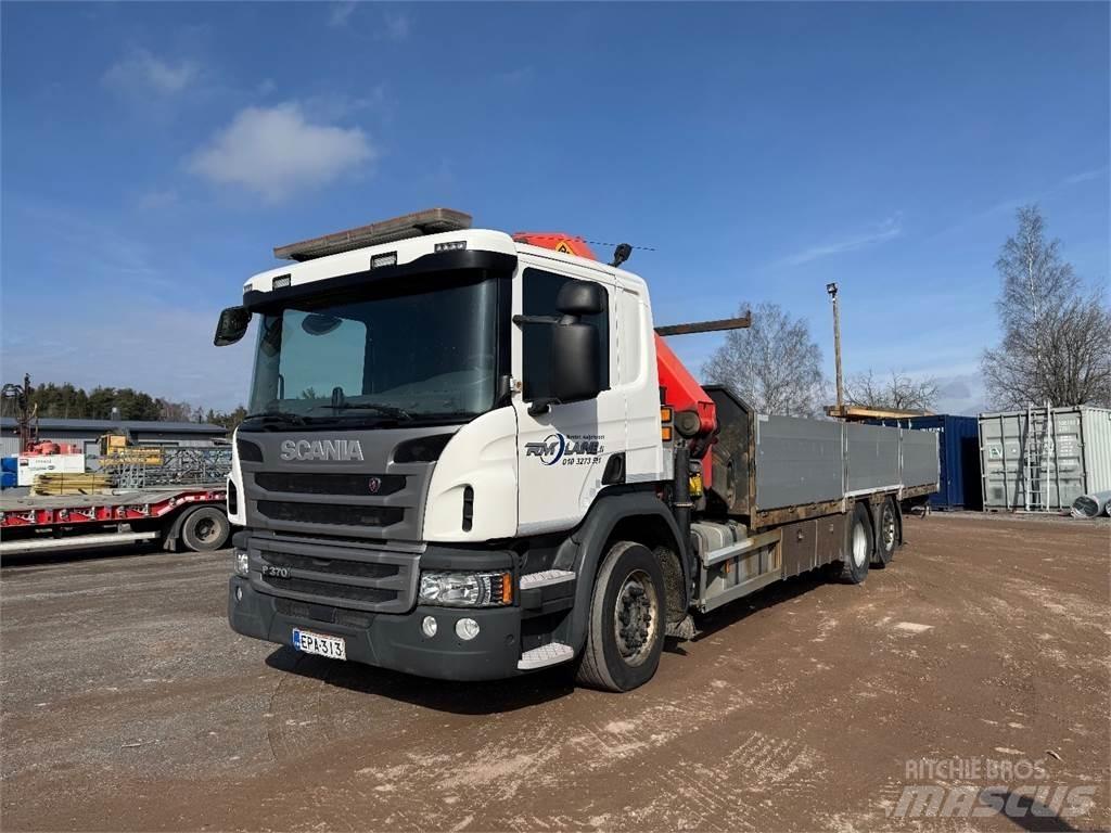Scania P370 Automobiliniai kranai