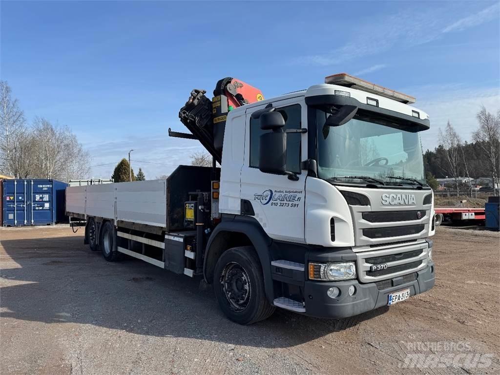 Scania P370 Automobiliniai kranai