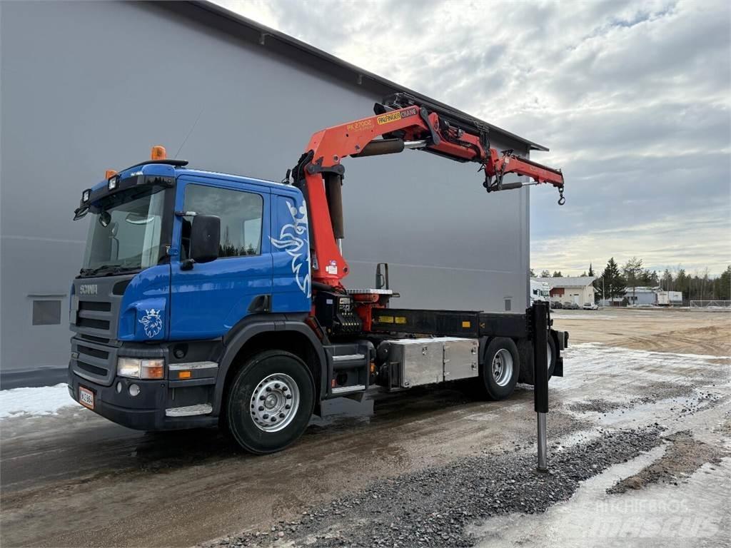 Scania p380 Automobiliniai kranai