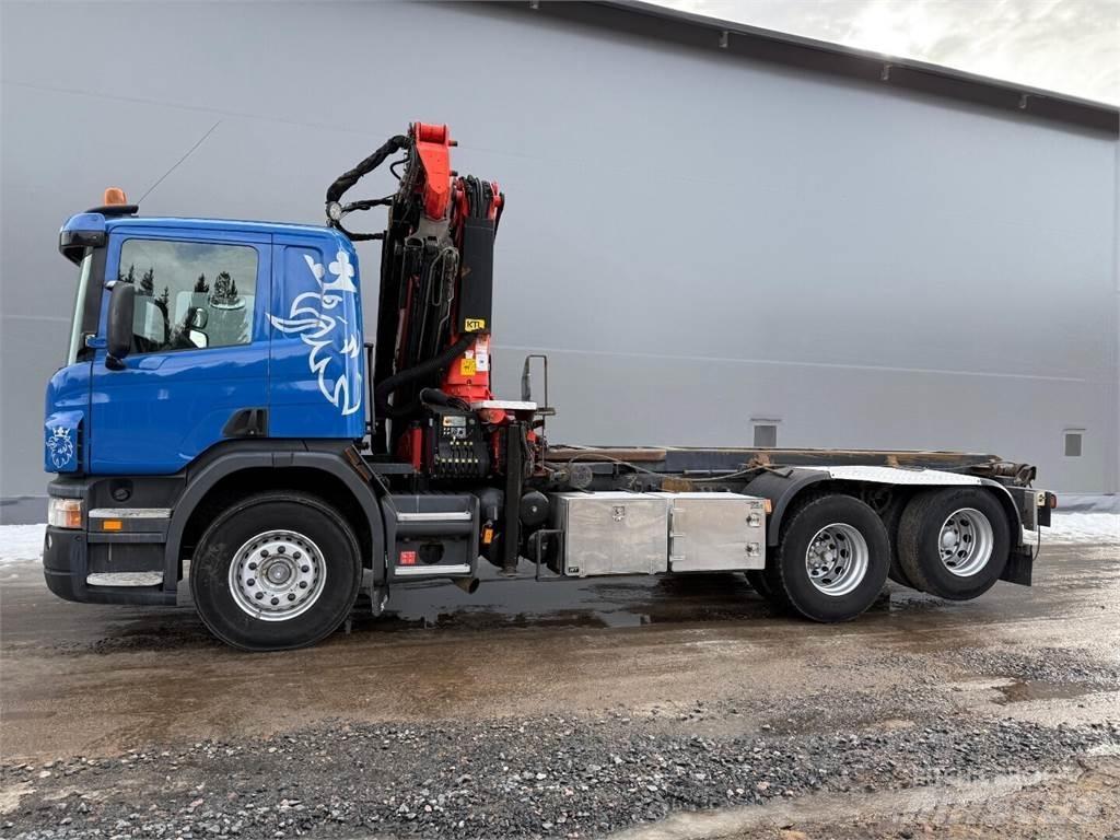 Scania p380 Automobiliniai kranai
