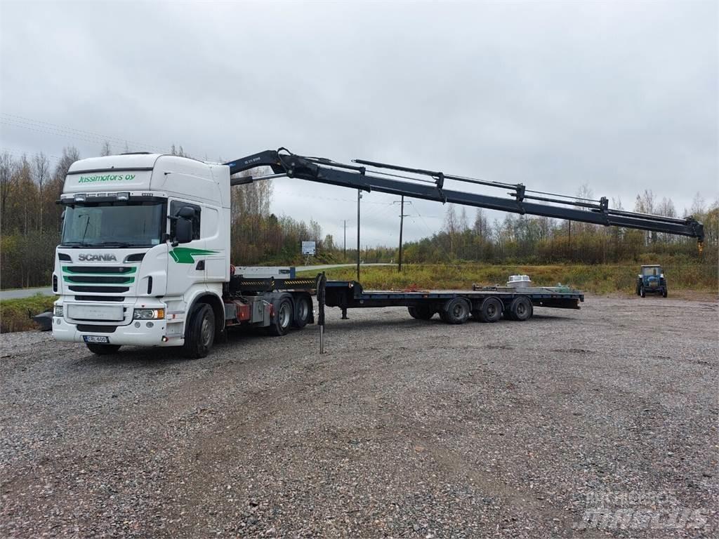 Scania r 560 Automobiliniai kranai