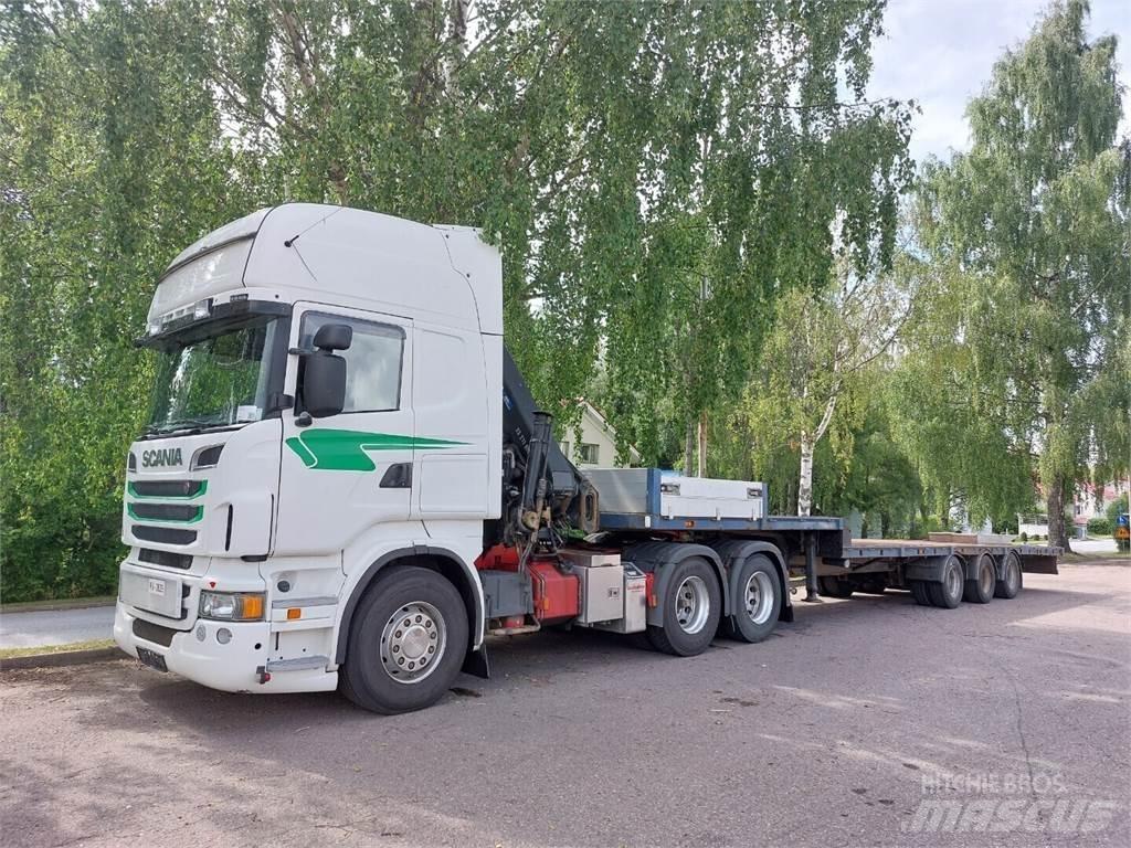 Scania r 560 Automobiliniai kranai