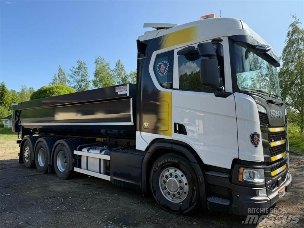 Scania R 650 Savivarčių priekabų vilkikai