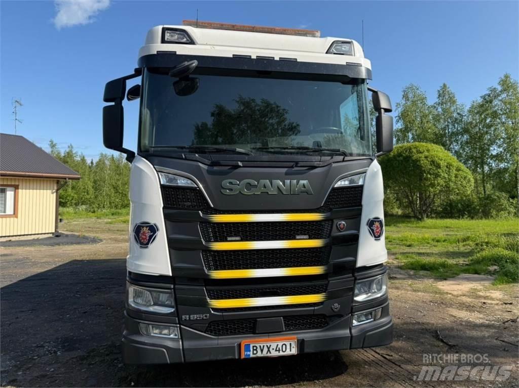 Scania R 650 Savivarčių priekabų vilkikai