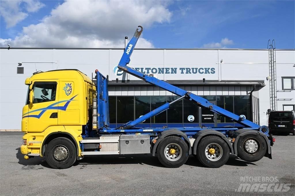 Scania R480 8x4*4 Sunkvežimiai su keliamuoju kabliu