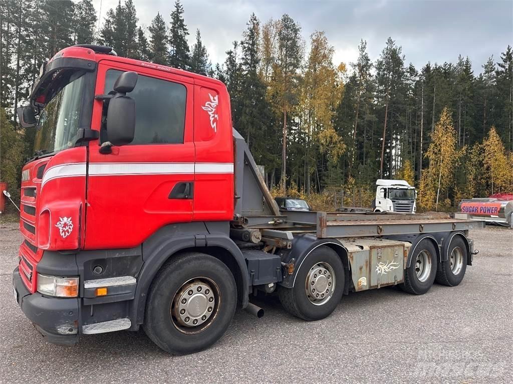 Scania R500 8X4 Sunkvežimiai su keliamuoju kabliu