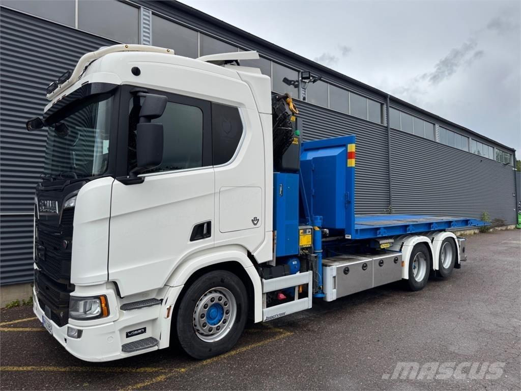 Scania R580 6X2 Automobiliniai kranai