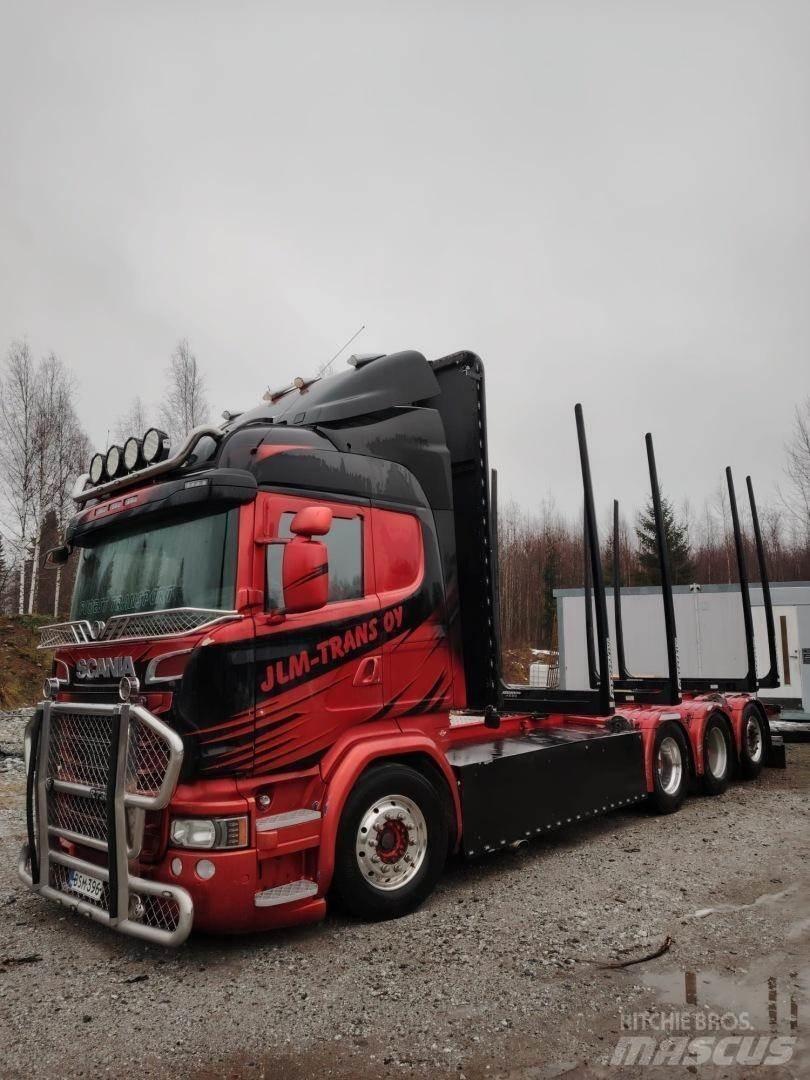 Scania R730 Miškovežių vilkikai