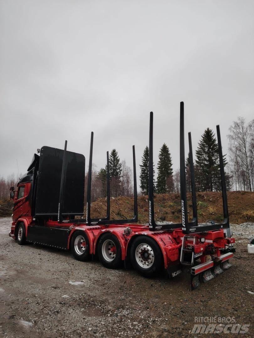 Scania R730 Miškovežių vilkikai