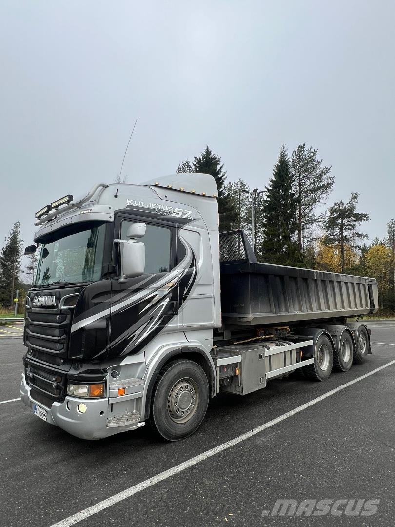 Scania R730 Sunkvežimiai su keliamuoju kabliu