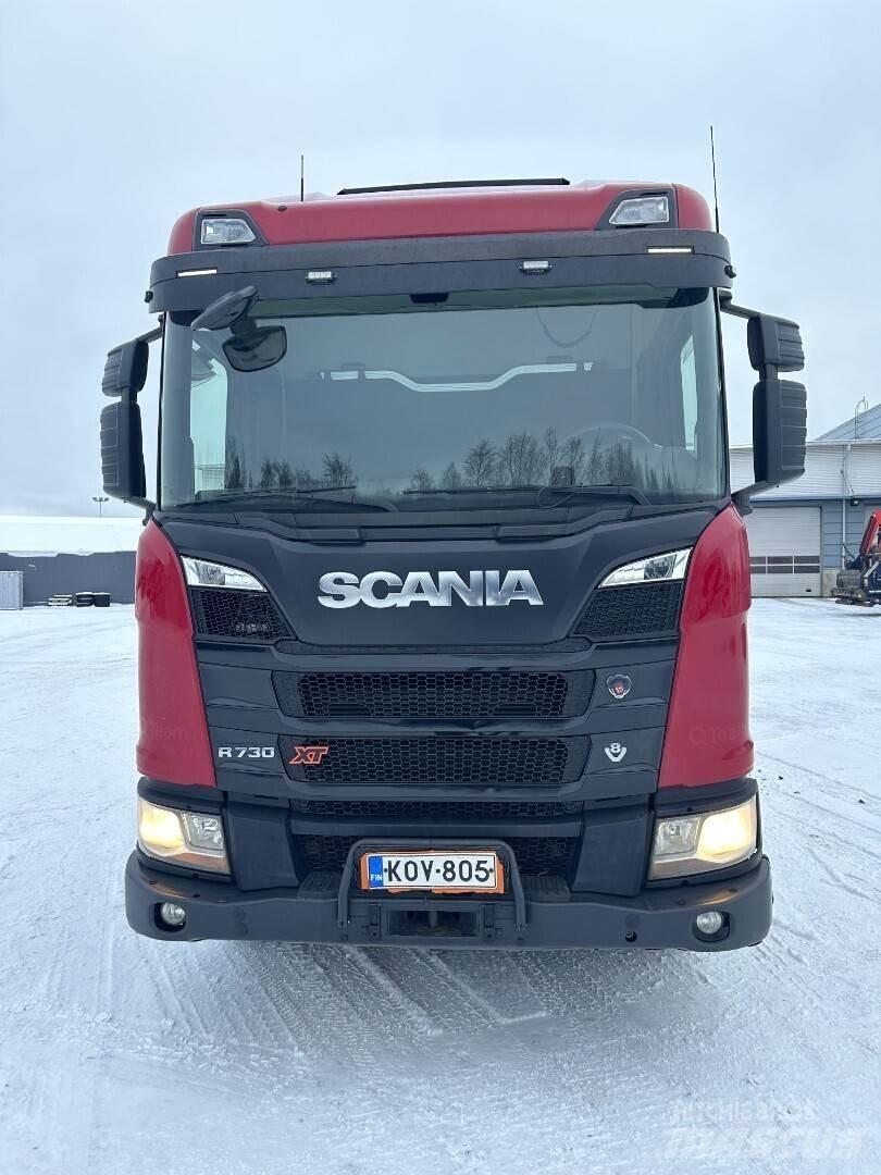 Scania R730 8x4 Miškovežių vilkikai