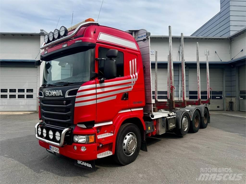 Scania R730 8x4 Miškovežių vilkikai