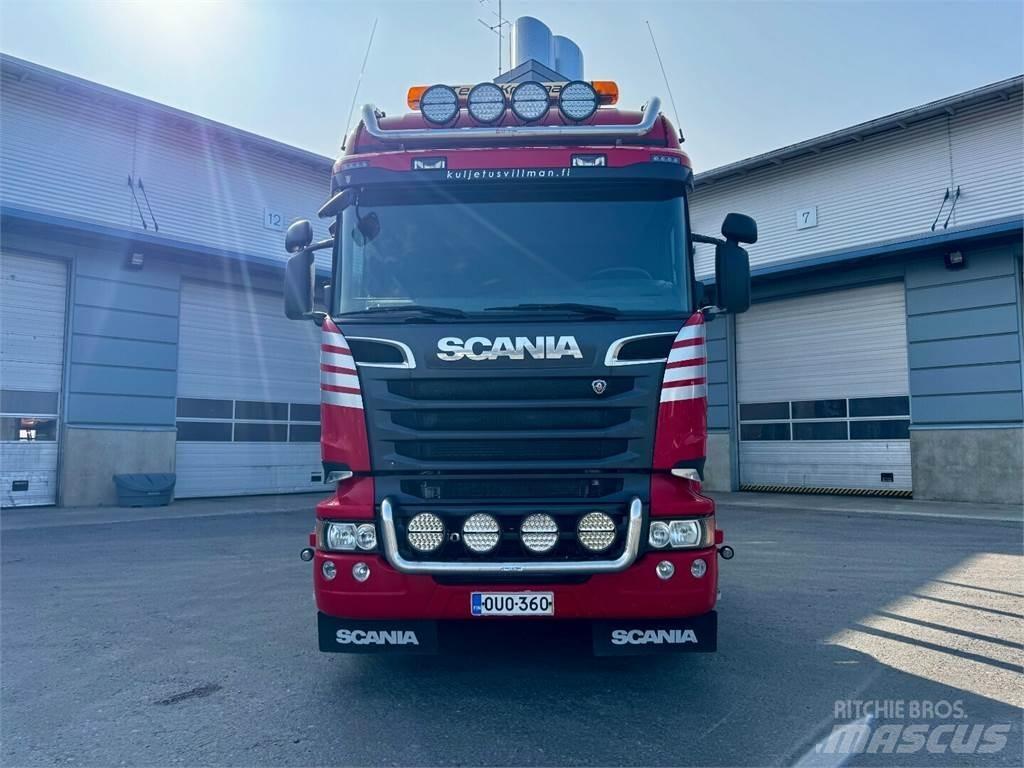 Scania R730 8x4 Miškovežių vilkikai