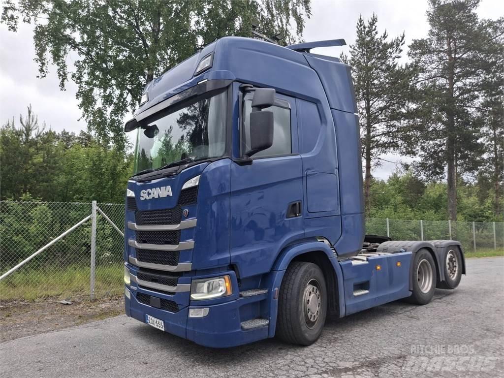 Scania S500 Naudoti vilkikai